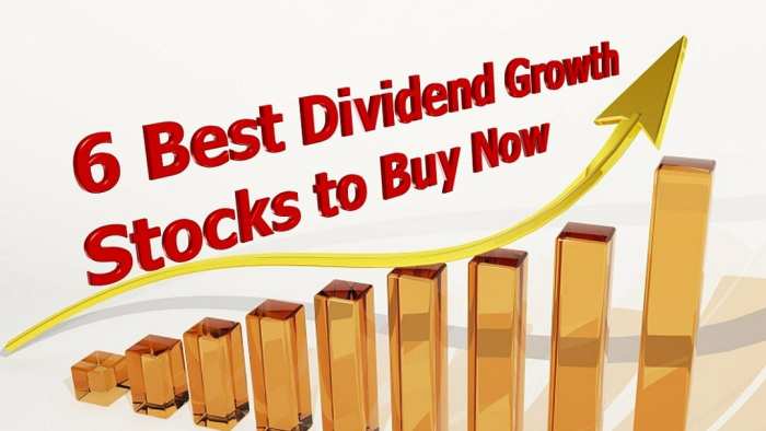 Dividend stocks growth